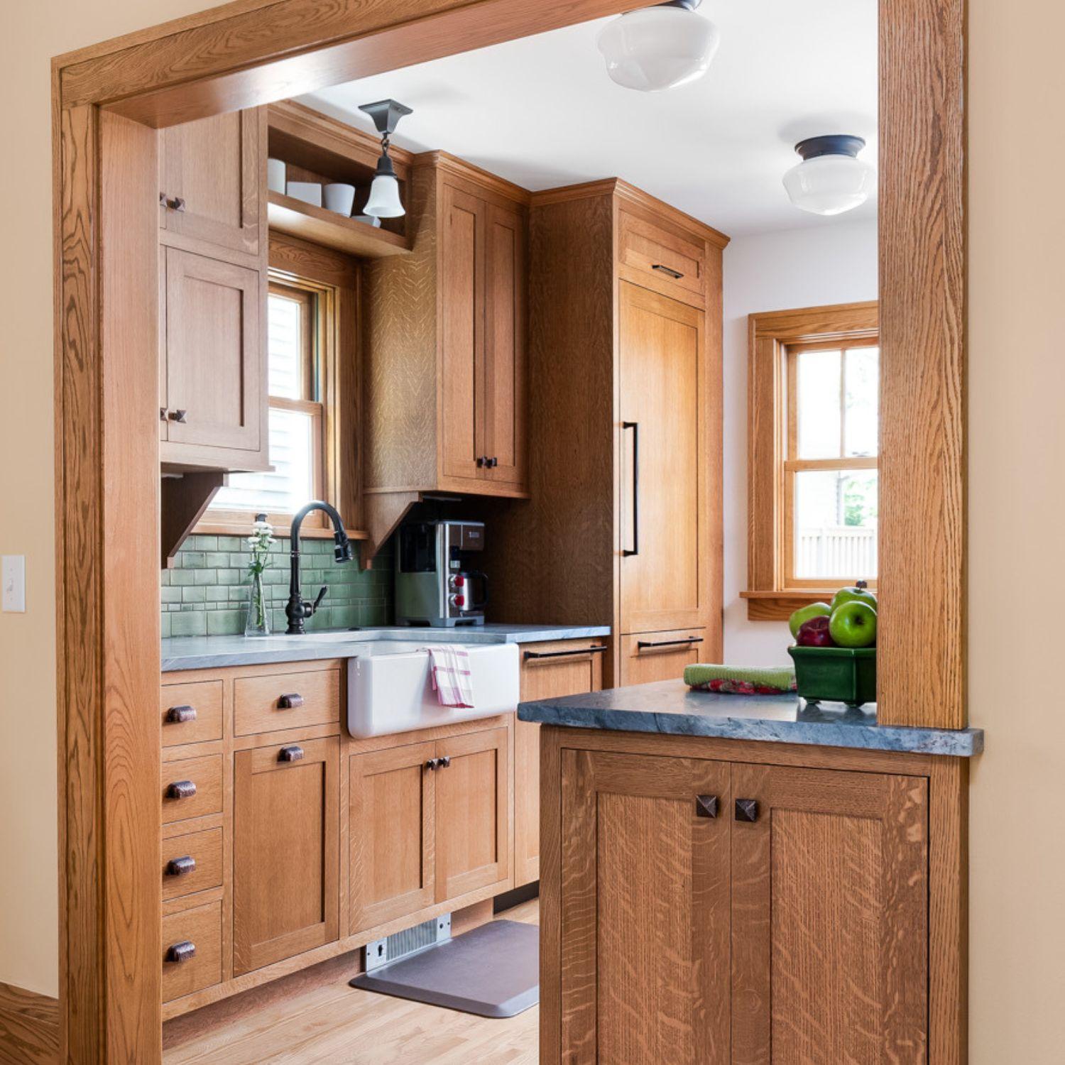 Craftsman Kitchen Dining Room | Ben Quie & Sons | Remodeling Contractors