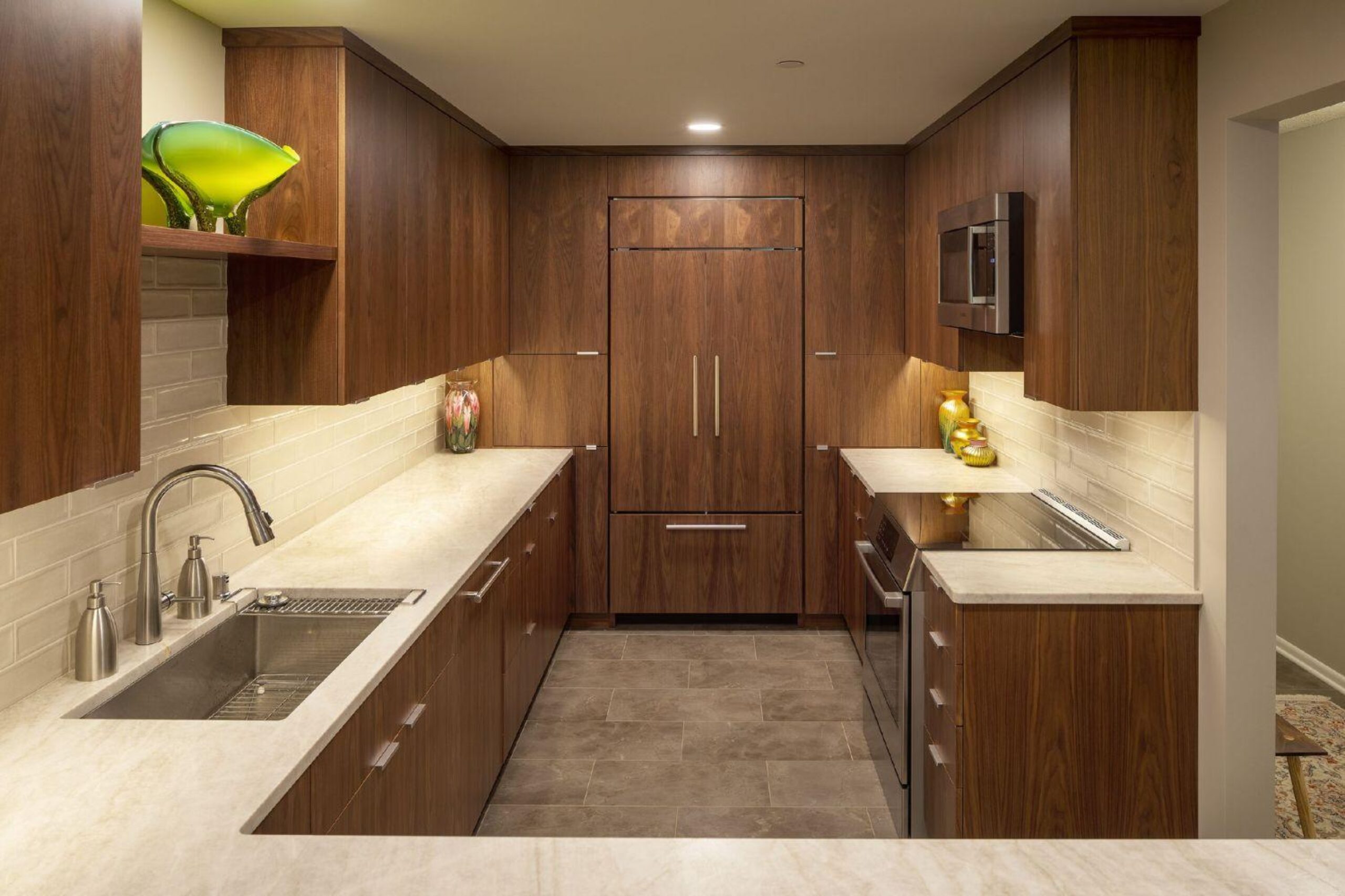 contemporary wood kitchen ideas