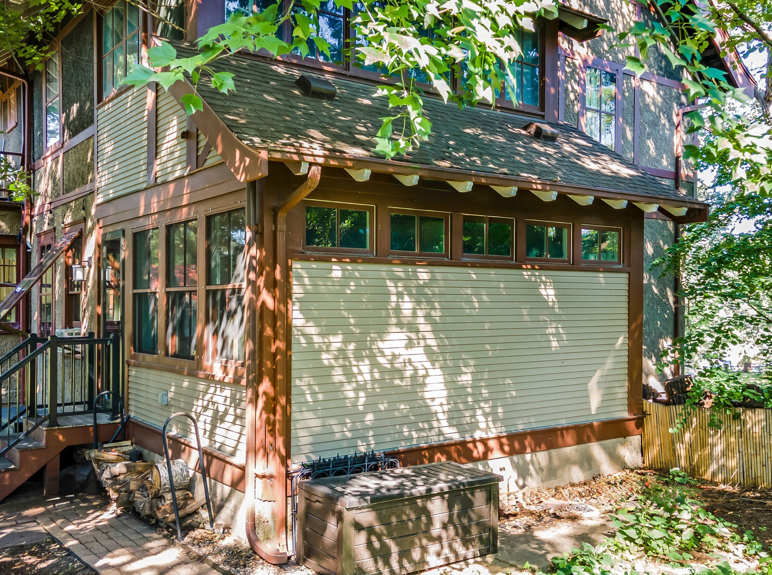 exterior of sunroom in St. Anthony Park
